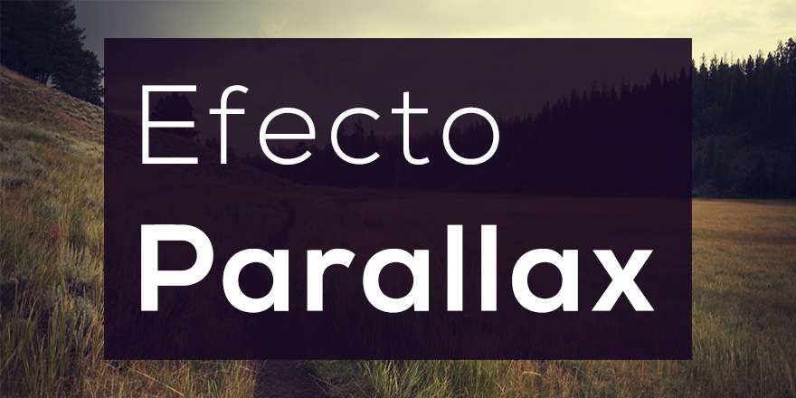 Como hacer efecto Parallax (sencillo) con HTML, CSS y JS
