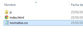 Archivo Normalize CSS