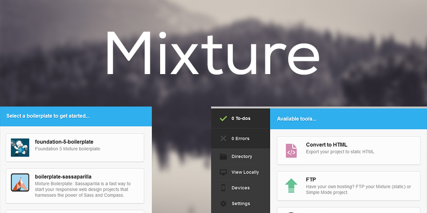 Mixture, la herramienta que todo diseñador web debe usar