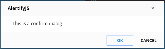Creando mejores alertas y cuadros de diálogo con AlertifyJS - cuadro de confirmacion