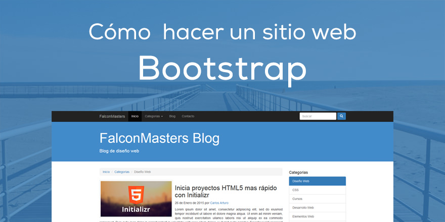Curso cómo hacer un Sitio Web básico con Bootstrap
